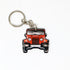 Jeep Shaped Custom Gel Keychain | Modified Online Store