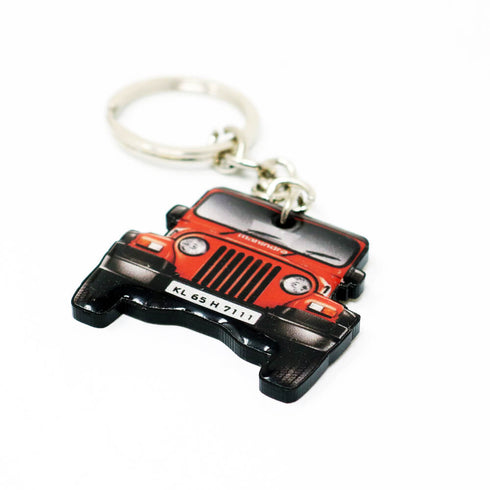 Jeep Shaped Custom Gel Keychain | Modified Online Store