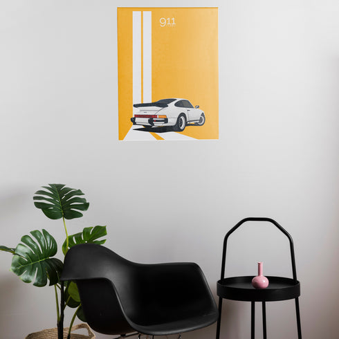 Porsche 911 Racer Car Poster | Modified Online Store