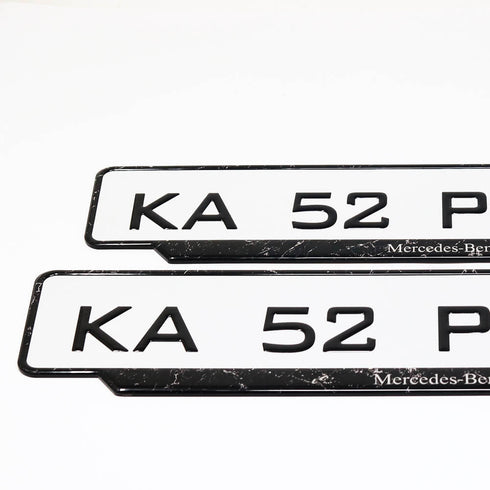 Gel Number Plate for Car | Modified Online Store