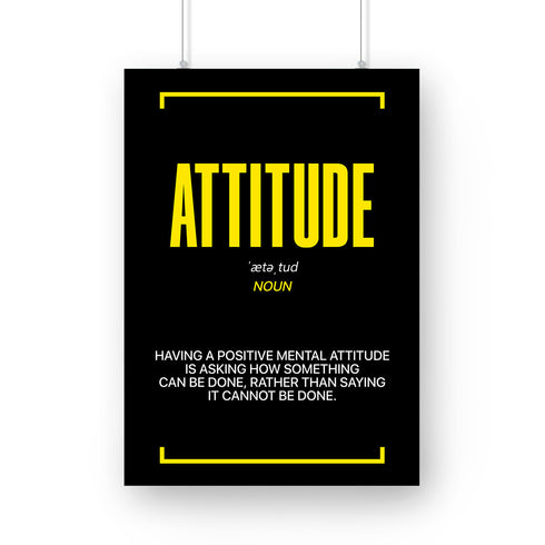 Attitude | Poster