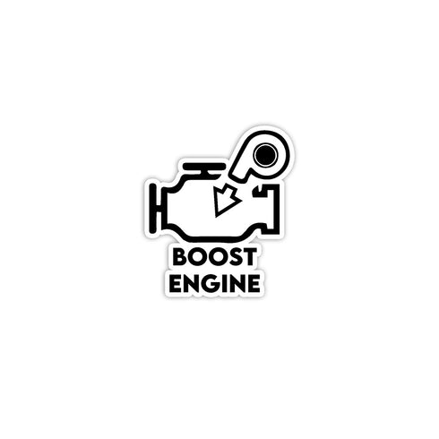Boosted Engine | Sticker