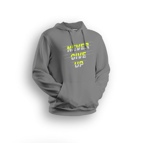 Never Give Up Hoodies
