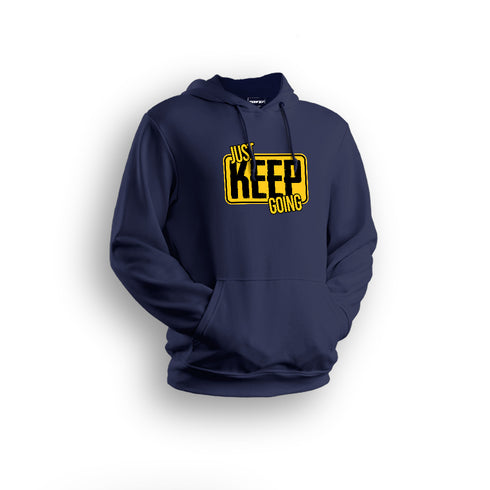 Just Keep Going Hoodies
