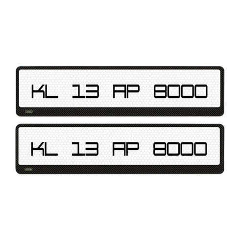 Car Gel Number Plate | Modified Online Store