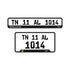 Custom Gel Number Plate For Bike | Modified Online Store
