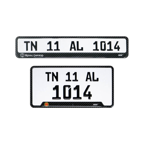 Custom Gel Number Plate For Bike | Modified Online Store