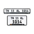 Custom Gel Number Plate For Bike | Modified Online Store