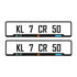 Gel Number Plate for Car | Modified Online Store