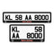 Bike Gel Number Plate Custom | Modified Online Store