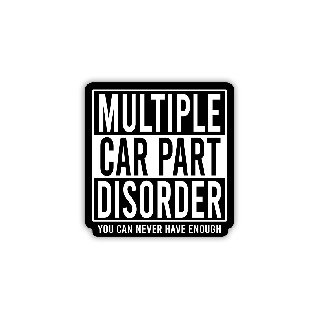 Car Part Disorder | Sticker – Modified Online Store
